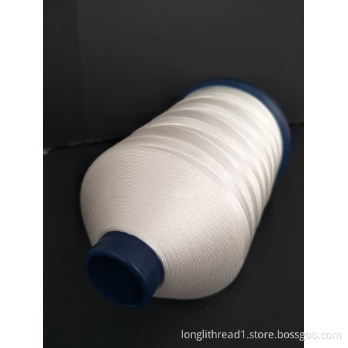 Polyester filament sewing thread for mattress
